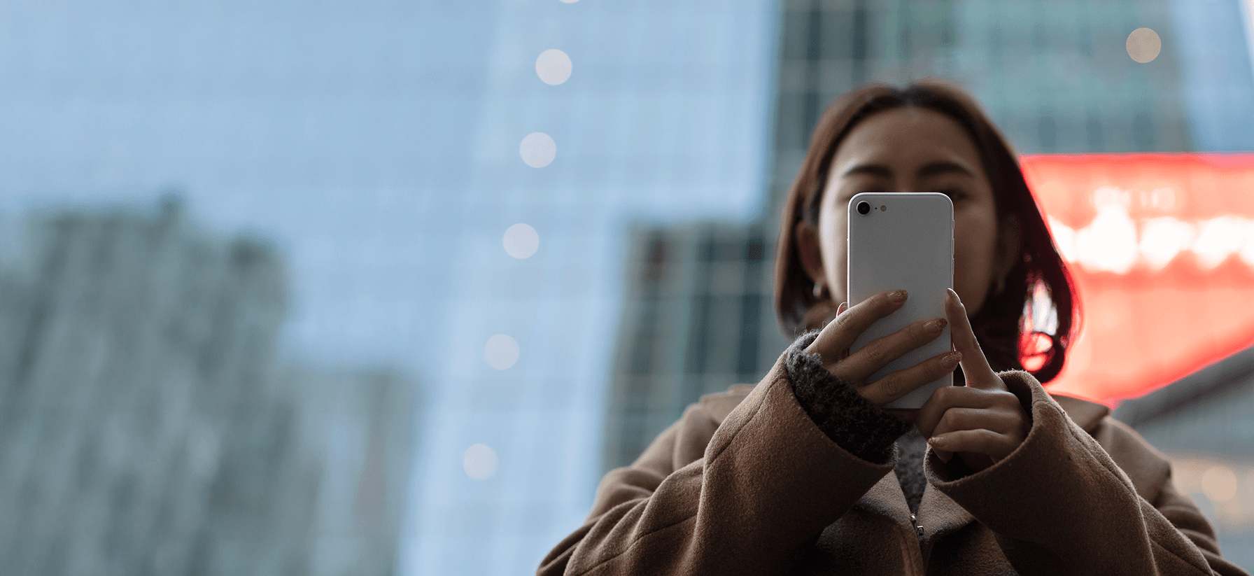 Person using phone